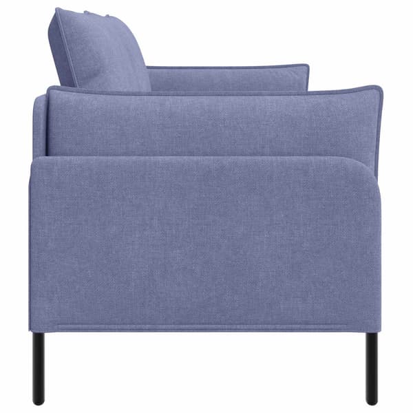 2-sits soffa Jeansblå 188 x 81 x 89 cm Tyg