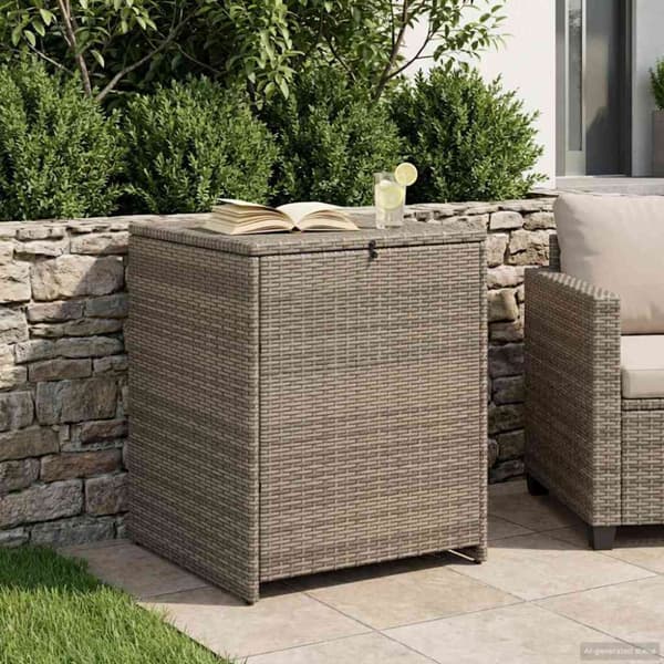 Kuddbox 55 x 55 x 69 cm stål