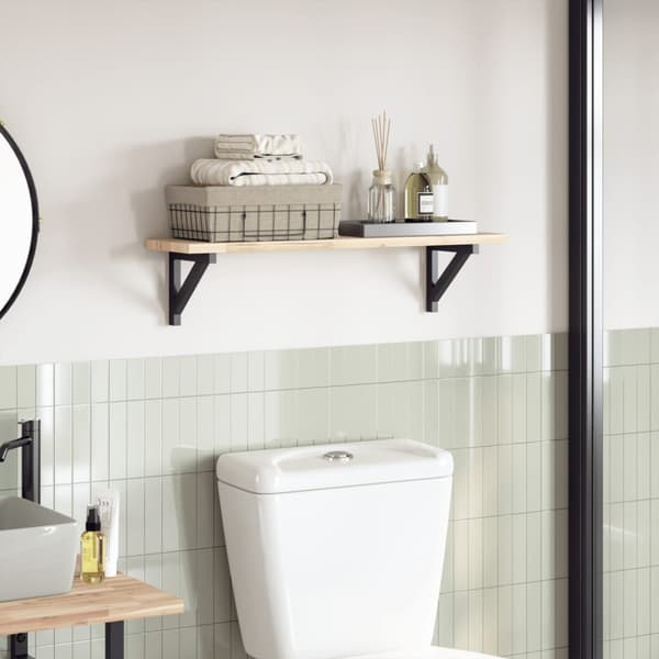 Bordsskiva 80x20x2 cm rektangulär massiv akacia
