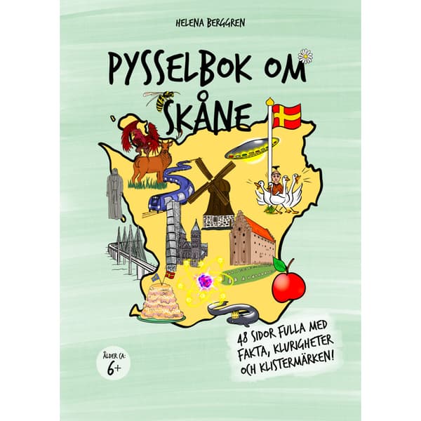 Pysselbok om Skåne (häftad)