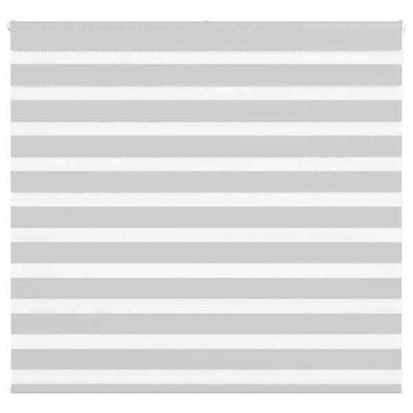 Rullgardin zebra ljusgrå 160x100 cm tyg bredd 155,9cm polyester