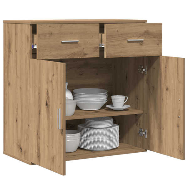 Sideboard Artisan Ek 78 x 38 x 80 cm Konstruerat trä