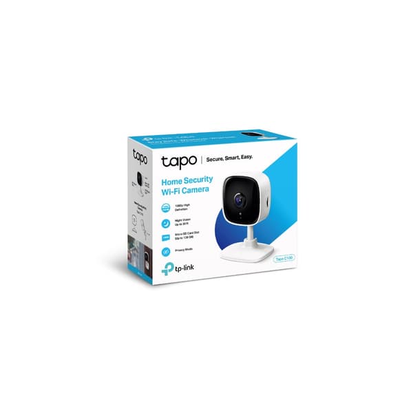 TP-Link Tapo C100 IP-säkerhetskamera inomhus 1920 x 1080 pixlar