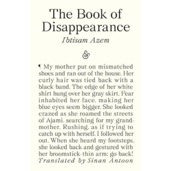 The Book of Disappearance (häftad, eng)