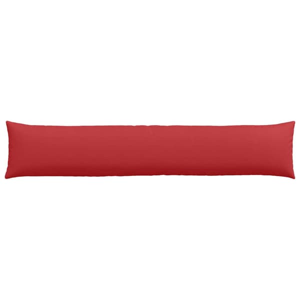 Sofakuddar 2 pcs Röd 200 x 40 cm tyg