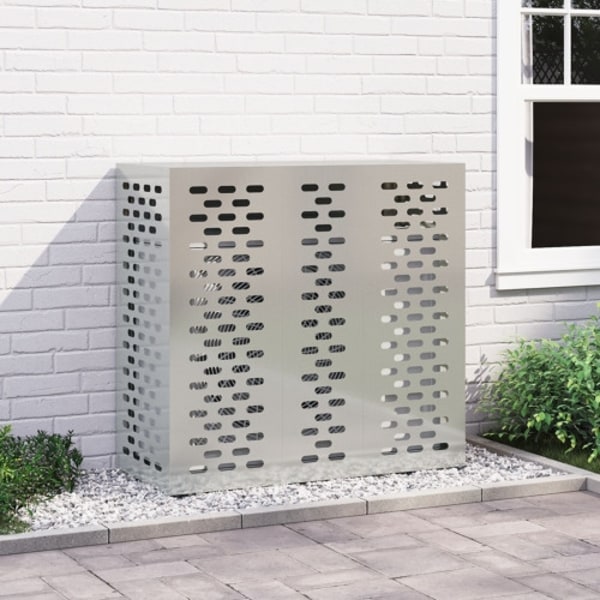 Luftkonditioneringsskydd 110x50x105 cm galvaniserat stål
