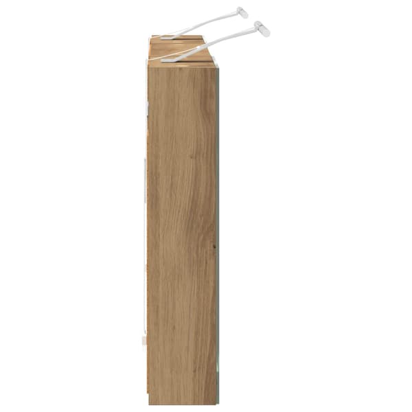 Badrumsskåpsset 3 st 100 x 10,5 x 50 cm Konstruerat trä