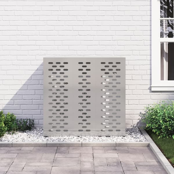 Täckning för Luftkonditionering Silver 110 x 50 x 105 cm