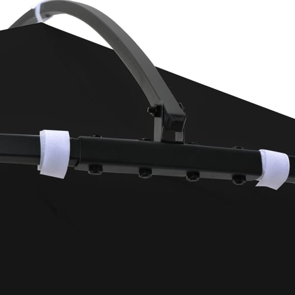 Paviljong 300x290 cm antracit rund