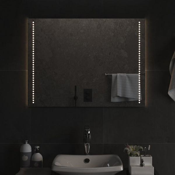 Badrumsspegel LED 80x60 cm