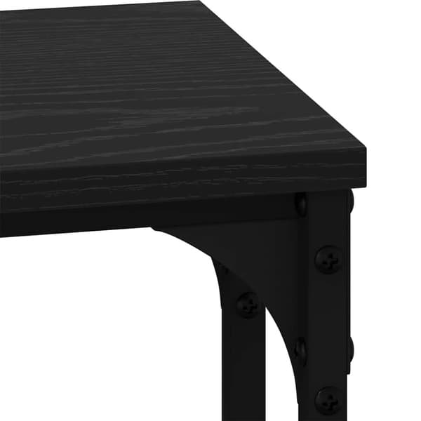 Nesting Kaffe Bord 3 pcs Svart ek Konstruerat trä