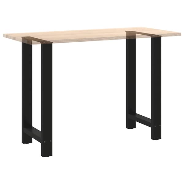 Barbordsben svarta 2 st 40x(90-91) cm stål