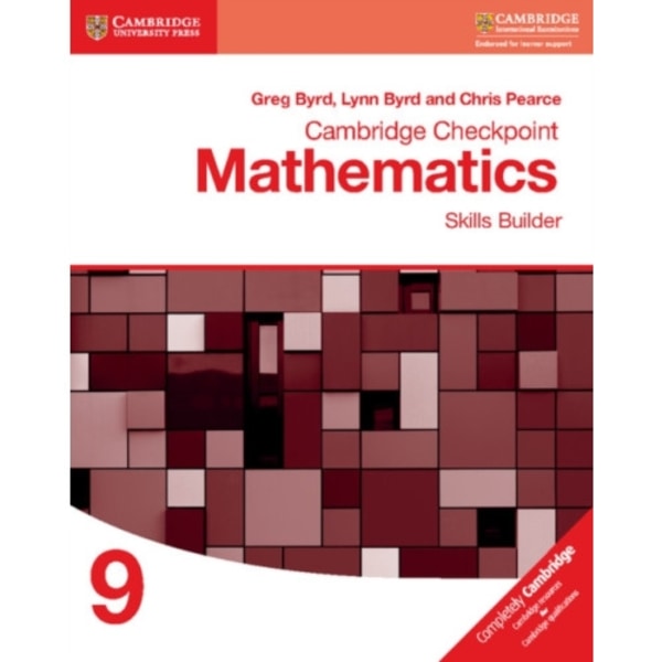 Cambridge Checkpoint Mathematics Skills Builder Workbook 9 (häftad, eng)