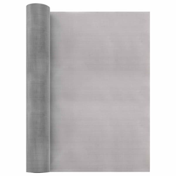 Nätduk 40 x 2000 cm 60 Mesh Rostfritt stål 201 Silver
