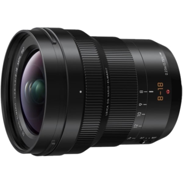 Panasonic Lens 8-18mm Leica f/2.8-4 Svart
