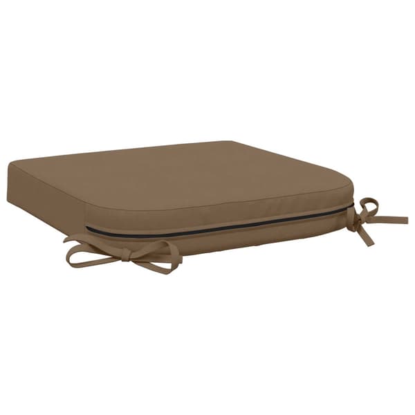 1-delad Sittkudde SOEST 100% Polyester Taupe 40 x 40 x 7 cm
