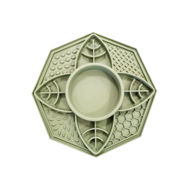 Nordic paws - Lickmat 2in1 - Green - 28x26,5cm