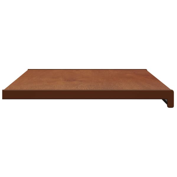 Fönsterbräda Brun trä 60 x 45 x 4,5 cm PVC