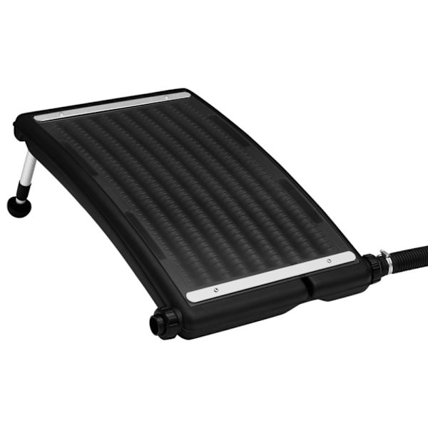 Välvd solpanel för pool 2 st 72,5x46 cm