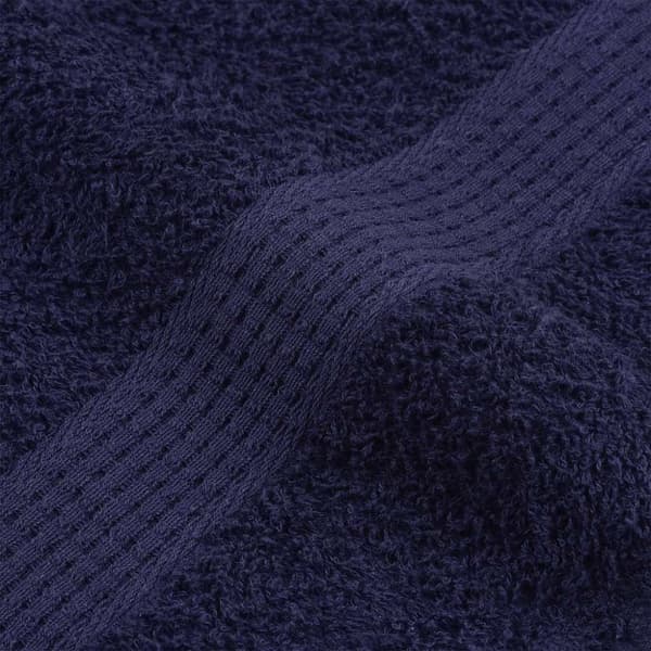 Duschhanddukar FROGN 10 st marinblå 70x140 cm 360 gsm