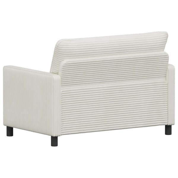 Soffa Gräddvit 126 x 81 x 87,5 cm Polyester
