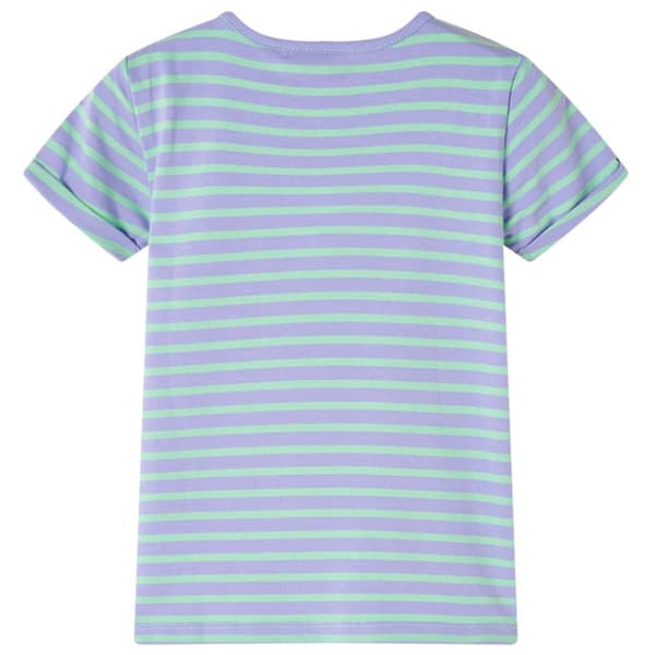 T-shirt för barn klar mintgrön 116