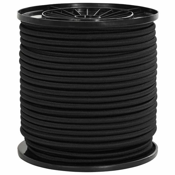Bungee-rep 4 mm Svart PP och gummi