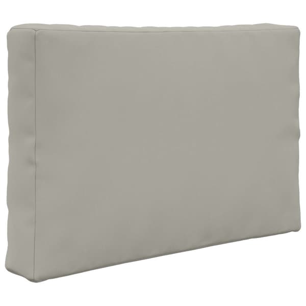 Utomhus Soffa Kudde 2 pcs Grå Polyester