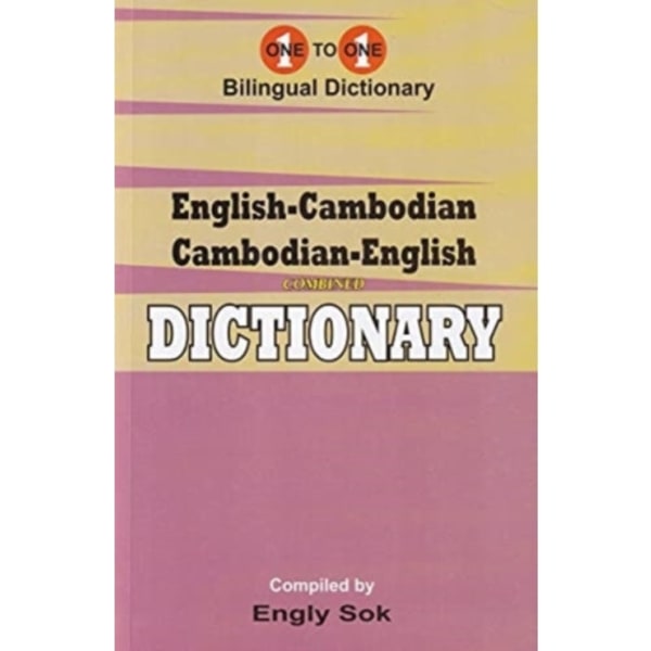 English-Cambodian & Cambodian-English One-to-One Dictionary (exam-suitable) (häftad, eng)