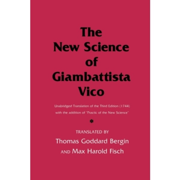 The New Science of Giambattista Vico (häftad, eng)