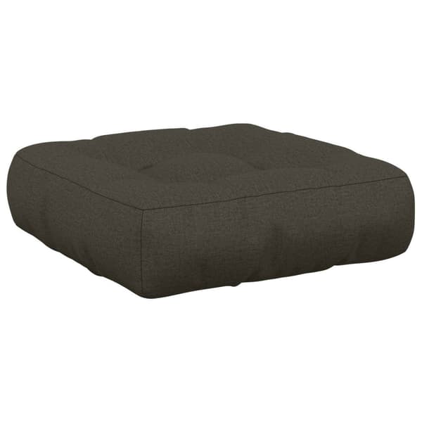 1-delad Sittdyna VIANEN 100% Polyester Antracit 50 x 50 x 12 cm