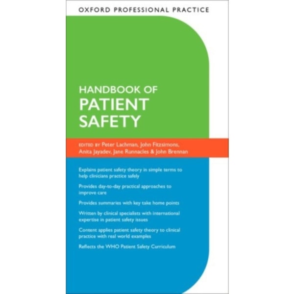 Oxford Professional Practice: Handbook of Patient Safety (häftad, eng)