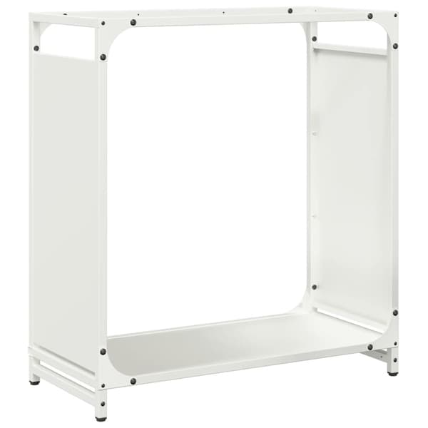 Vedställ vit 60x28x65 cm kallvalsat stål