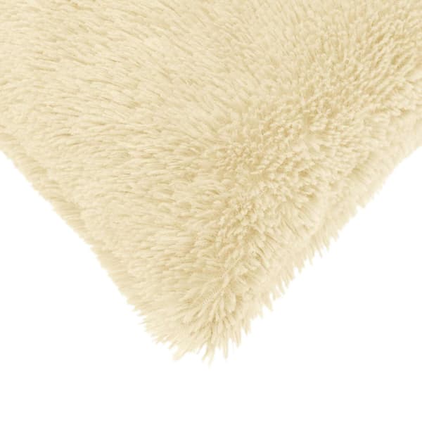 Kuddöverdrag 6 st HEERLEN Gräddvit 35 x 35 cm PV Fleece