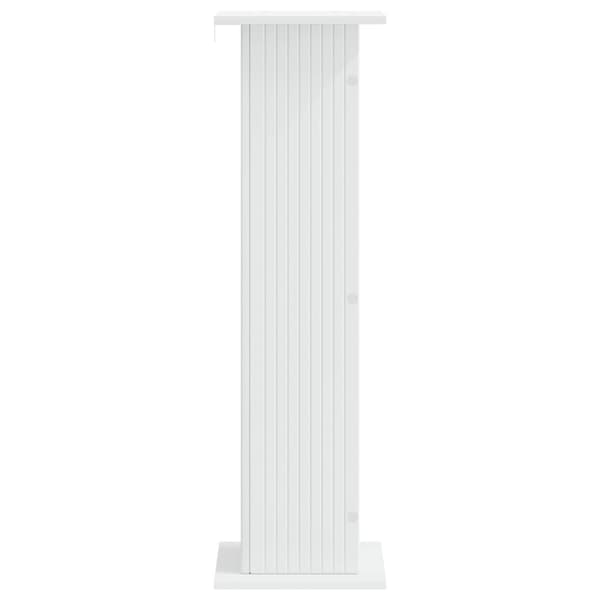 Växtställ 2 pcs Vit 30,5 x 30 x 100,5 cm Konstruerat trä