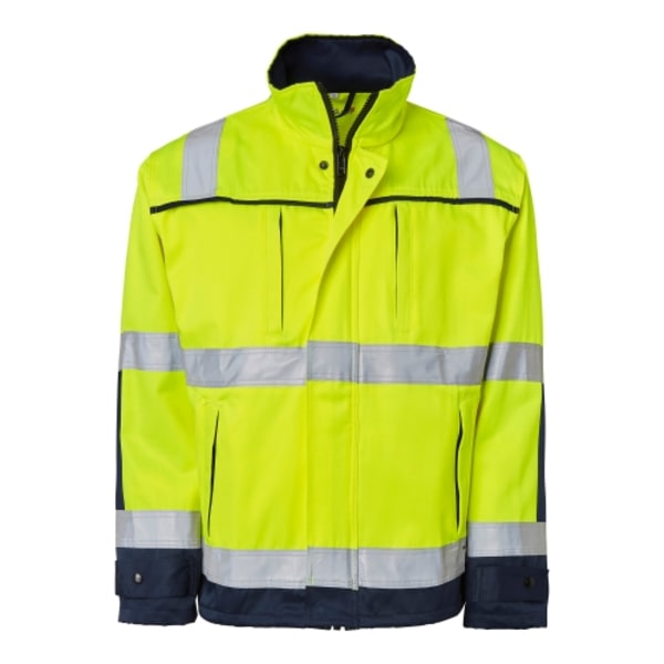 3816 Jacket Fluorescent yellow/navy Unisex