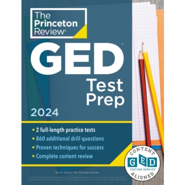 Princeton Review GED Test Prep, 2024 (häftad, eng)