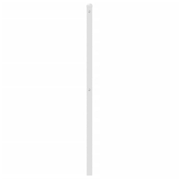 Ersättningsgavel metall vit 75 cm