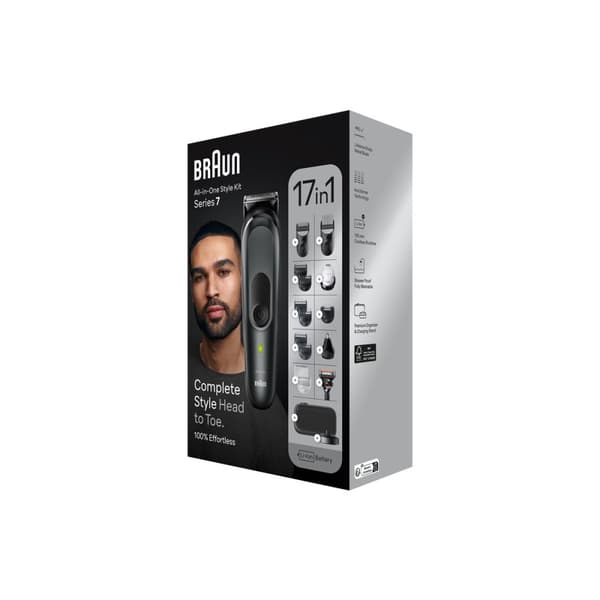 Braun All-in-One Style Kit 7 MGK7491 - trimmer - grå