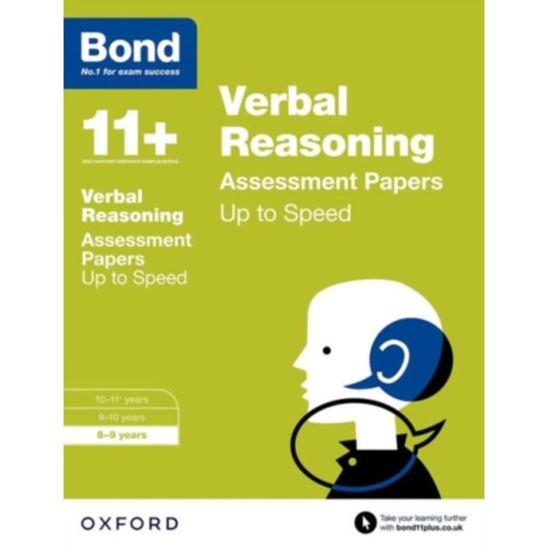 Bond 11+: Verbal Reasoning: Up to Speed Papers (häftad, eng)