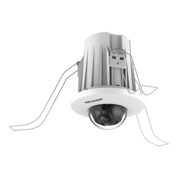 Hikvision Pro Series EasyIP 2.0 Plus with AcuSense DS-2CD2E43G2-U - nätverksövervakningskamera - kupol Vit