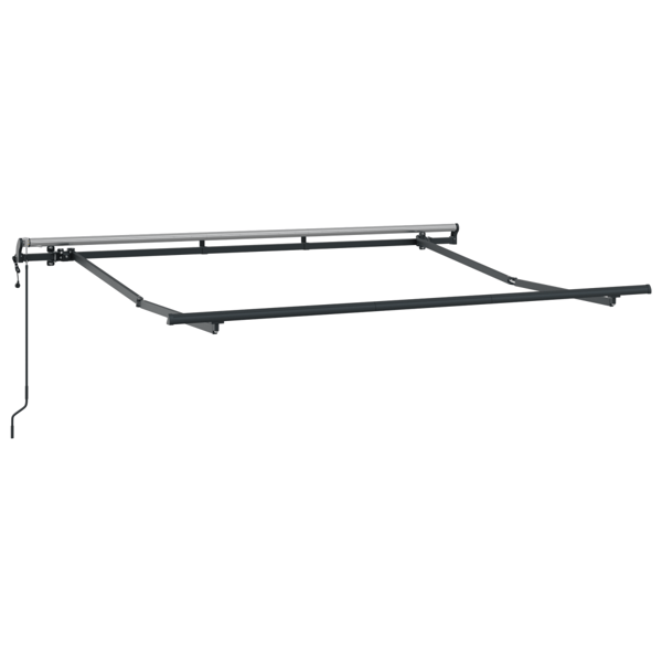 Utfällbar markis Kräm 300 x 200 cm tyg