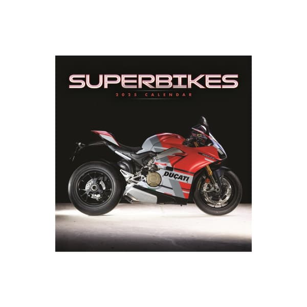 Superbikes Wiro Wall Calendar 2025