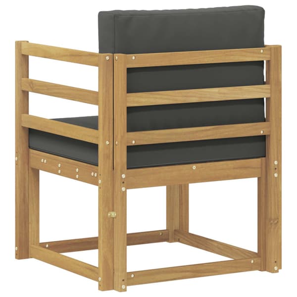 2 Stycke Utomhussoffset Polyester Vit och Antracit