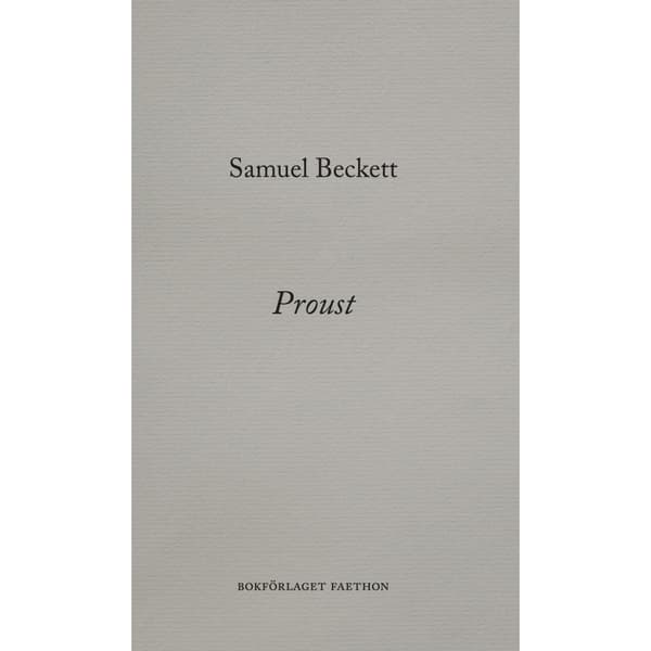 Proust (inbunden)