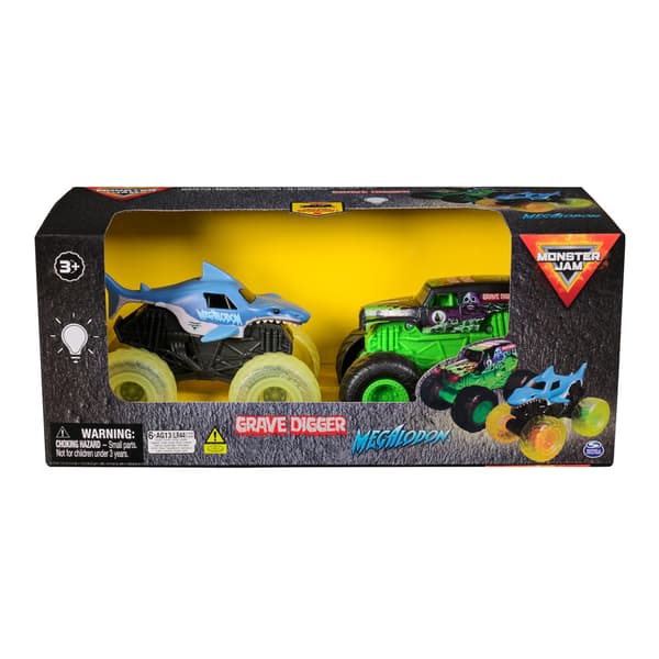 Monster Jam 1:43 Ljud&Ljus 2-pack