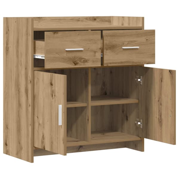 Sideboard Artisan-ek 75 x 36 x 80 cm Konstruerat trä