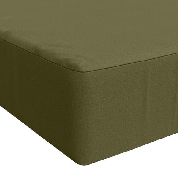 Sittkudde SOEST 100% Polyester Olivgrön 120 x 80 x 15 cm