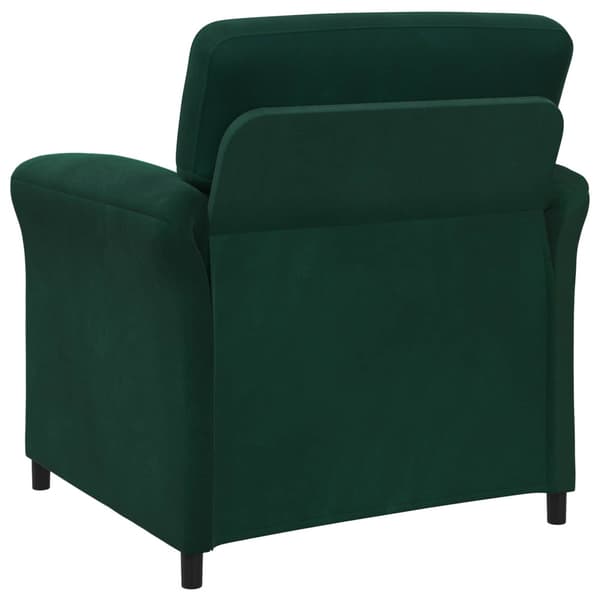 En-sitssoffa Mörkgrön 88 x 83 x 95 cm Sammet