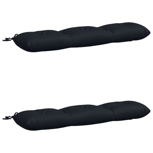 2-delade Bänk Kuddar VIANEN 100% Polyester Mörkblå
